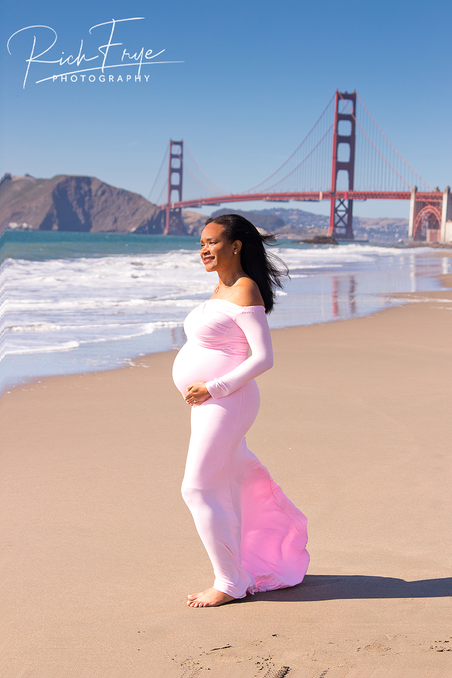 Golden Gate Bridge Maternity Portraits