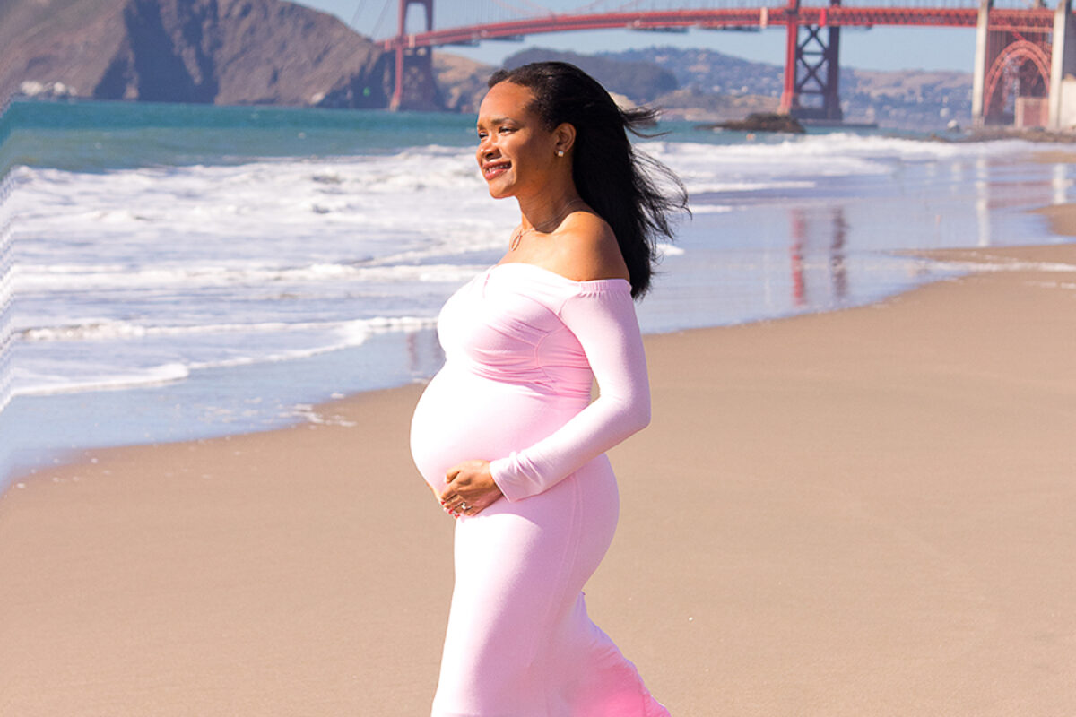 Golden Gate Bridge Maternity Portraits
